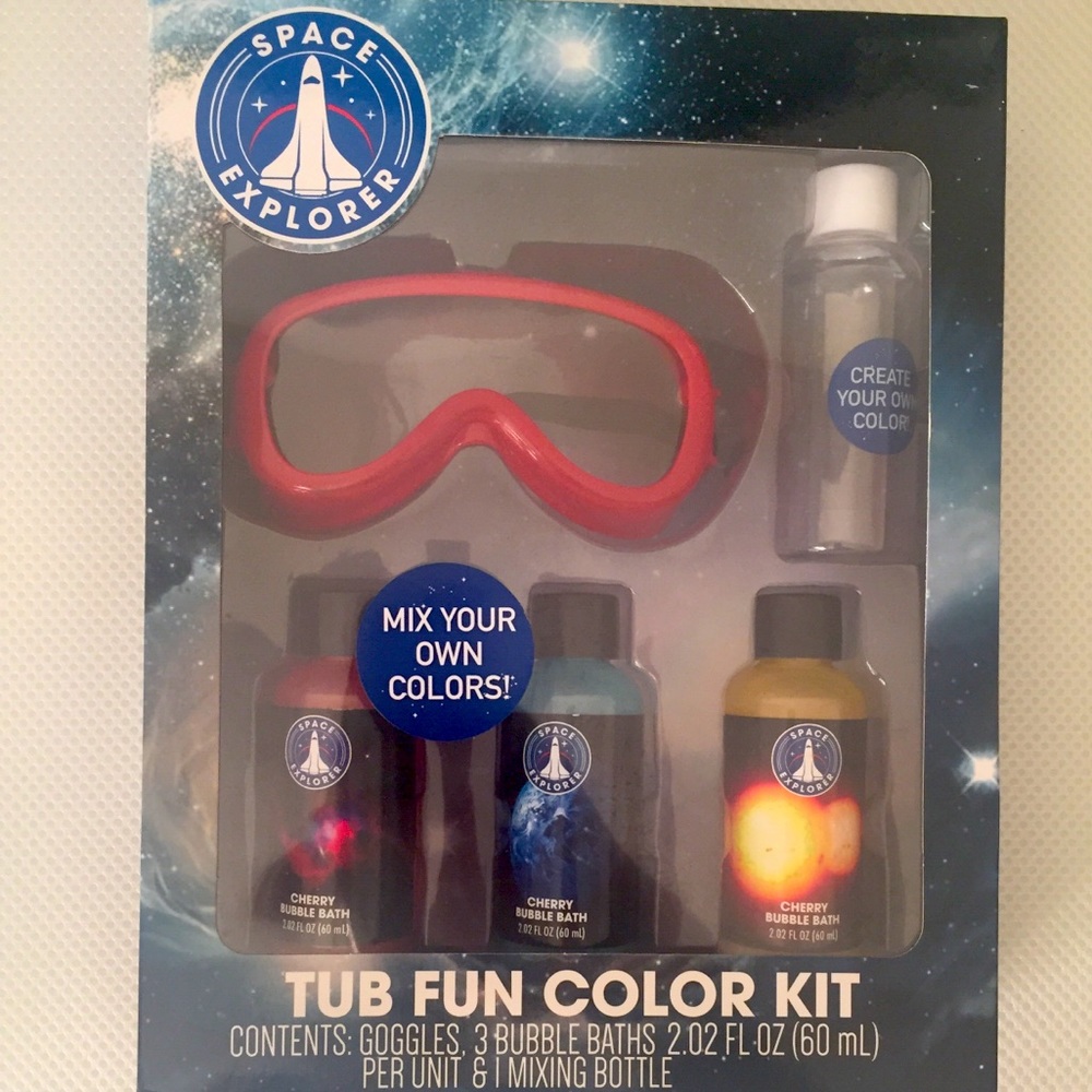 Space explorer Tub Fun Color Kit